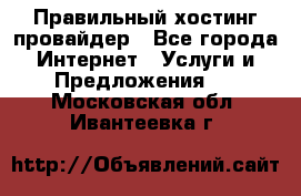 Правильный хостинг провайдер - Все города Интернет » Услуги и Предложения   . Московская обл.,Ивантеевка г.